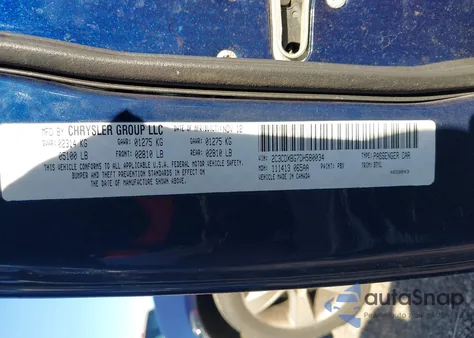 2013 Dodge Charger Se z USA, uszkodzony, nr VIN 2C3CDXBG7DH580034